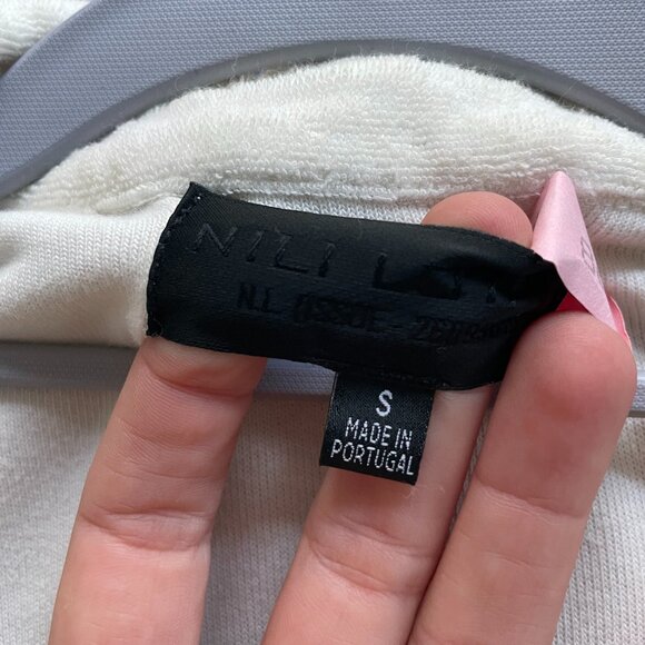 Nili Lotan Cotton Polo Sweater (S) - Picture 3 of 3